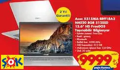 ASUS X515MA-BR918A2 N4020 8GB 512SSD 15.6 HD FREEDOS TAŞINABİLİR/DİZÜSTÜ LAPTOP BİLGİSAYAR ASUS X515MA-BR918A2 N4020 8GB 512SSD 15.6 HD FREEDOS TAŞINABİLİR/DİZÜSTÜ LAPTOP BİLGİSAYAR